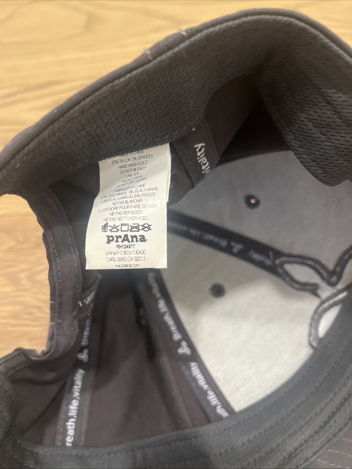 Prana Hat Adjustable Baseball Cap - image 4