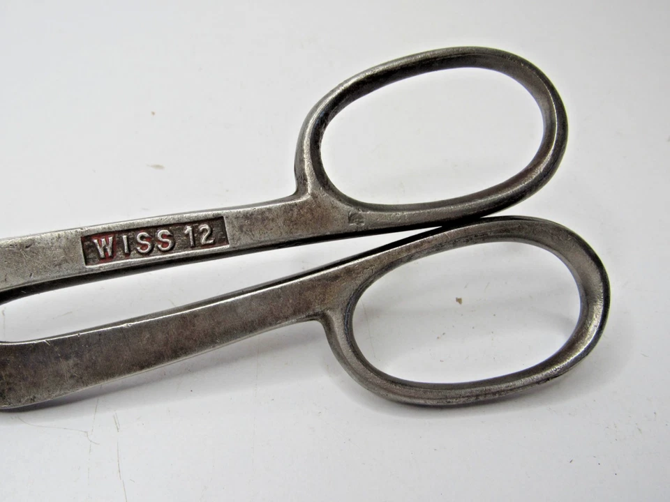 WISS USA 12 Drop Forged Solid Steel Tin Shears Scissors Snips #SN-9 - Image 2 of 4