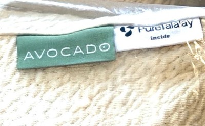 AVOCADO BRAND PURE TALALAY LUXURY PILLOW STANDARD/QUEEN MEDIUM FIRM A235.6