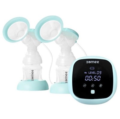 Zomee ZM 1 Z1 Double Electric Breast Pump | Rechargeable, LCD | New Sealed