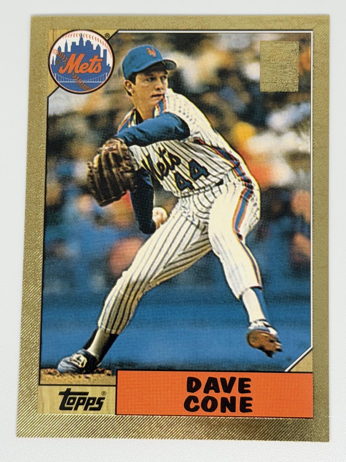 Dave Cone 2001 Topps Traded & Rookies #T122 Gold #/2001 New York Mets