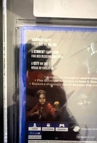 Resident Evil 2 PS4 Sealed VGA 95 1st Print Original Release Gem Mint