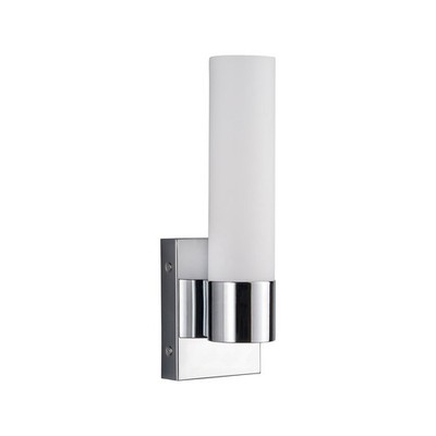 Linea di Liara Polished Chrome Wall Sconce Lighting Perpetua Bathroom Sconce ...