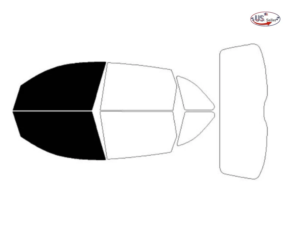 Kit de película de tinte de ventana de 2 capas precortada personalizada computarizada para Audi Q5 2009-2017 Foto 2 de 4