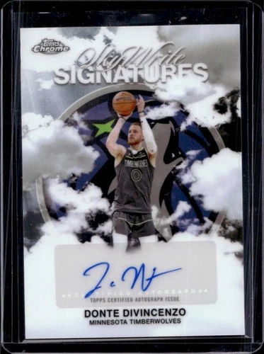 2025 Topps Signature Donte DiVincenzo Base (RAW)