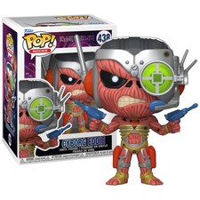 Funko POP! Rocks Iron Maiden Cyborg Eddie Vinyl Figure 438 Collectible 80487