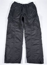 Abercrombie Kids Size 15/16 Reg. Charcoal Nylon Cargo Baggy Pants