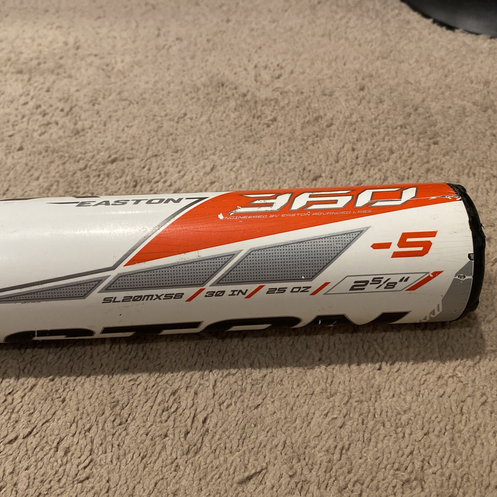 Easton Maxum 360 Baseball Bat Seamless XXL Barrel USSSA (5) 30/25