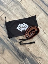 The Overlap Leather Camera Strap - Tether - Brown