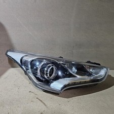 11-16 HYUNDAI VELOSTER HEADLIGHT DRIVERS SIDE FRONT HALOGEN GENUINE  !DAMAGED!