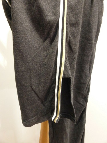 Sundry grey marl metallic stripe tracksuit outfit Size 2 M UK 12 VGC lounge set - Picture 9 of 12