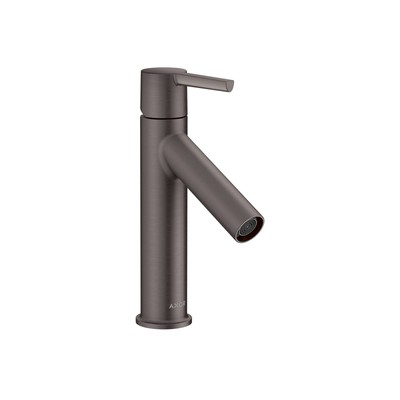 AXOR Starck Modern -Handle -Hole 8'' Tall Bathroom Sink Faucet in Brushed Black