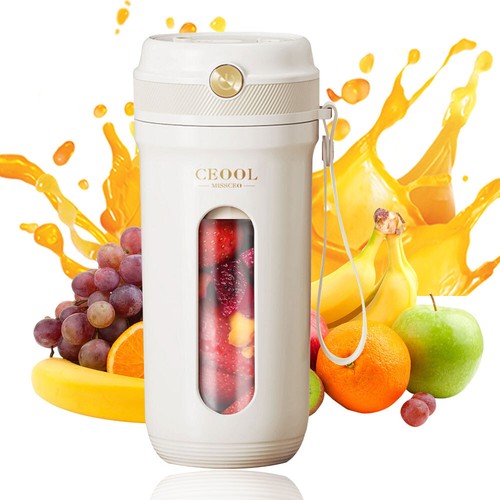 350 ml Tragbarer persönlicher Mini Entsafter Tasse USB Wiederaufladbarer Mixer Smoothie Mixer