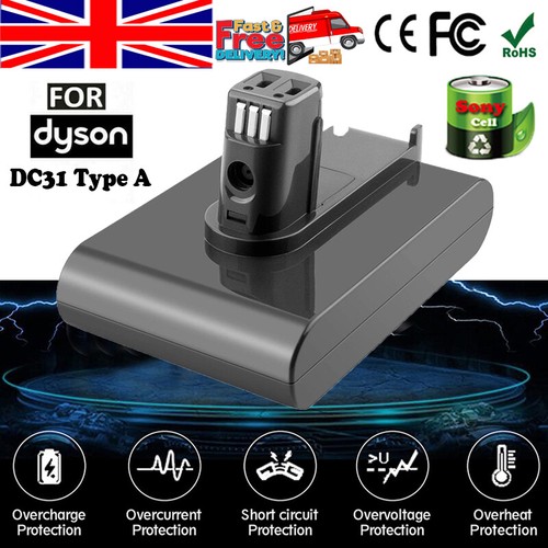22.2V Replacement Battery For Dyson DC31 Type A DC34 DC35 DC44 DC45