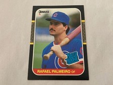 Rafael Palmeiro - 1987 Donruss #43 RC rookie card - Chicago Cubs - free ship