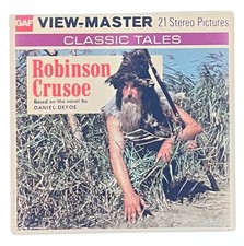 View Master Packet B 438 Robinson Crusoe G5 Complete