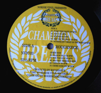 DJ Roughneck Champion Breaks NEW OVP Nordik Vinyl Vinyl LP