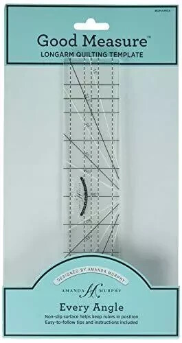 Good Measure 1/4" Thick Machine Quilting ruler - Picture 3 of 3