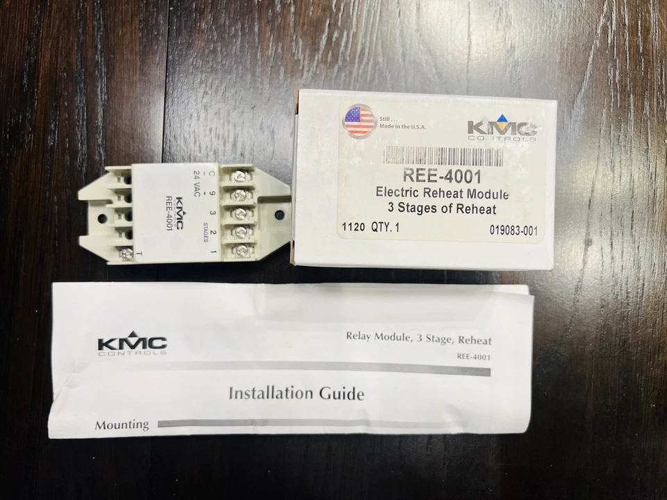 2- KMC Controls REE-4001 RELAY With 3 STAGE REHEAT - Image 2 of 4