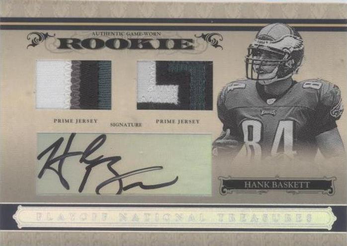 2006 Playoff National Treasures Hank Baskett #141 - 1 of 2
