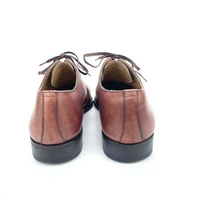 Romano Martegani Boutique Line Burgundy Brown Oxford Lace  display picture 2