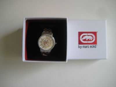 Rhino by Marc Ecko Class Act Stainless Steel Crystal Unisex Watch E8M071MV $95