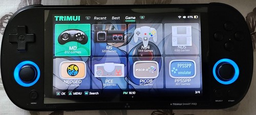 Handheld-Videospielkonsole Trimui Smart Pro + microSD 256Gb 4.96" Linux-System - Bild 5 von 16