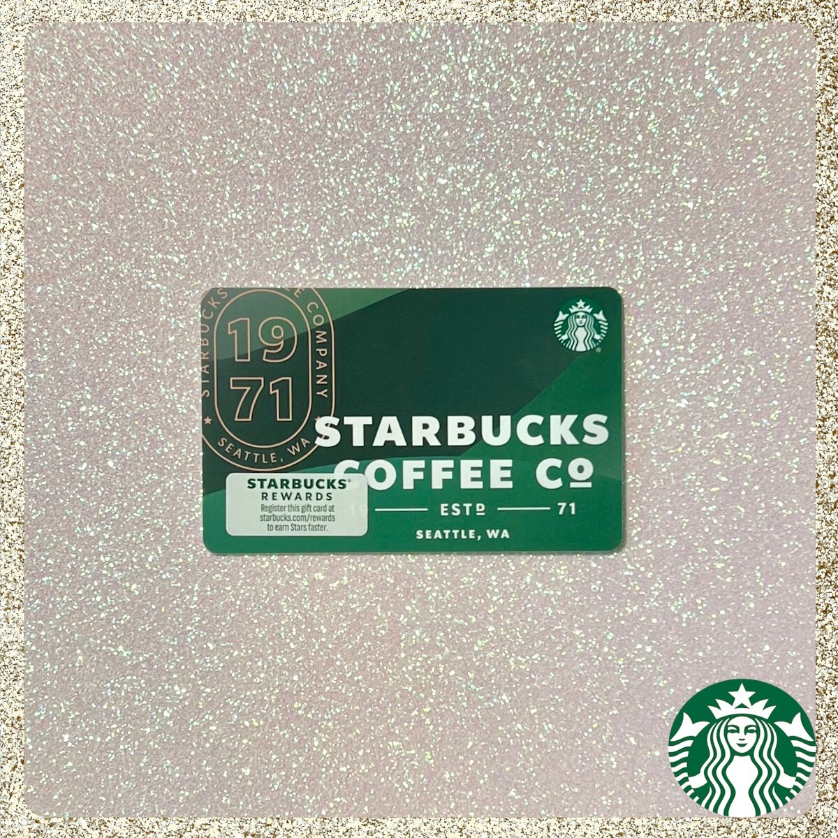 2023 Starbucks Est. 1971 Gift Card MINT CONDITION