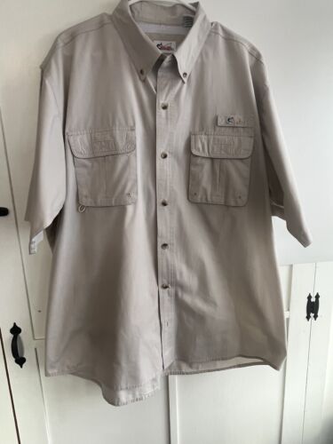 Hiking Fishing Shirt Men’s XL, Short Sleeve vented back Worldwide Sportsman - Picture 1 of 12