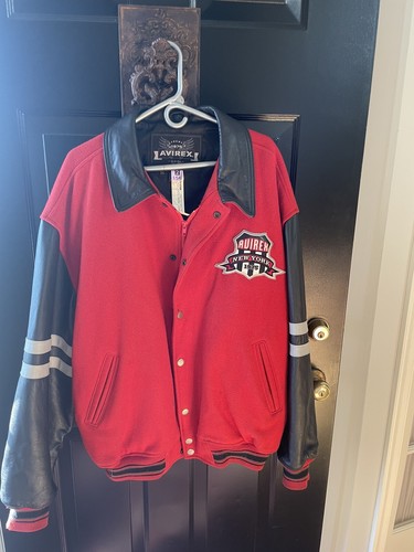 Vintage 90s Avirex Varsity Jacket Mens 
