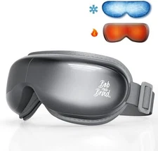 Heat& Cooling Smart Eye Mask for Migraine with BT Music, Reduce Dry Eyes Improve