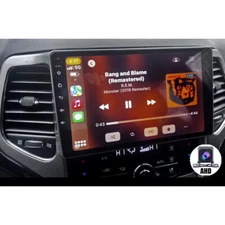 CarPlay Car Radio Stereo 9.0" For 2011 2012 2013 Jeep Grand Cherokee