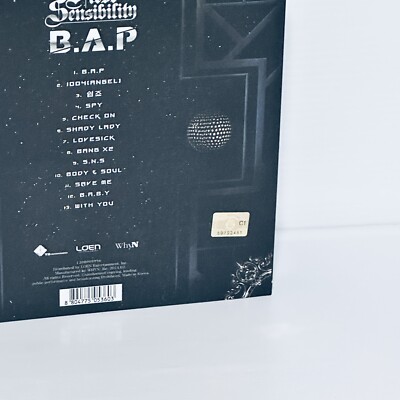 B.A.P First Sensibility 1st Album Boxed CD set with PhotoBook K