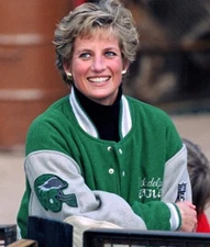 Princess Diana Varsity Jacket Letterman Jacket