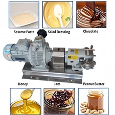 Stainless Steel CAM Rotor Pump Electric Conveying Pump for Sauce&Honey Base