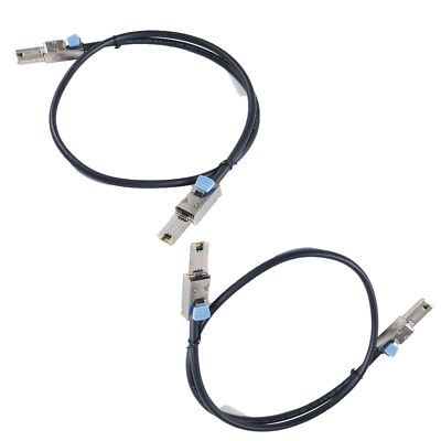 Molex SFF-8088 TO SFF-8088 External mini SAS to mini-SAS Cable 1FT DELL 00TFC6