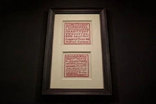 Needlework Of Edith Levy~Hands Across The Sea Samplers