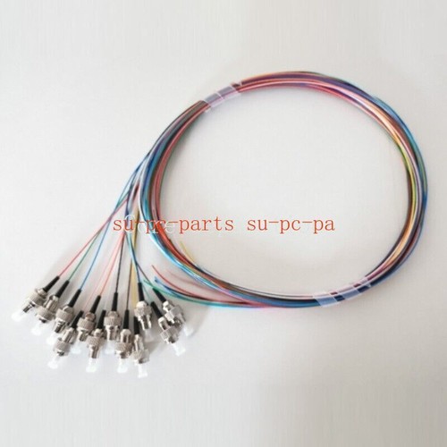 12 Fiber FC ST SC LC UPC SingleMode Bunch Fiber Optic Pigtail SM Optical Pigtail - Photo 2/10