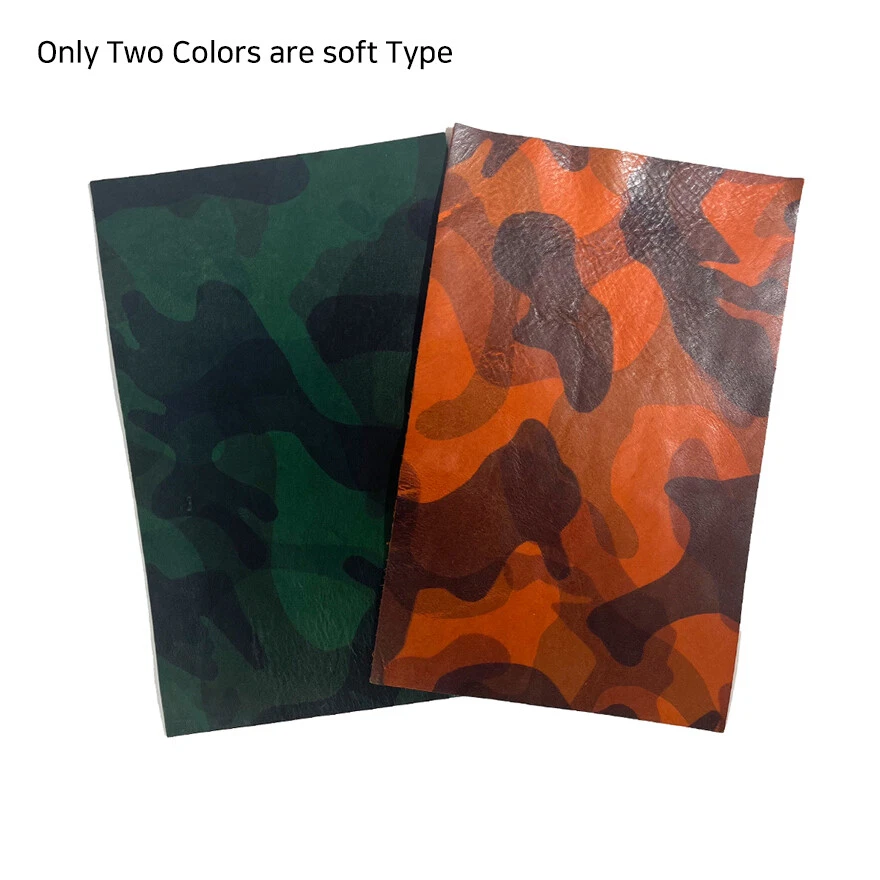 Камуфляжная кожаная вещь для живота - вегетарианское дубление, Conceria Walpier, кожевенное ремесло - Изображение 2 из 4