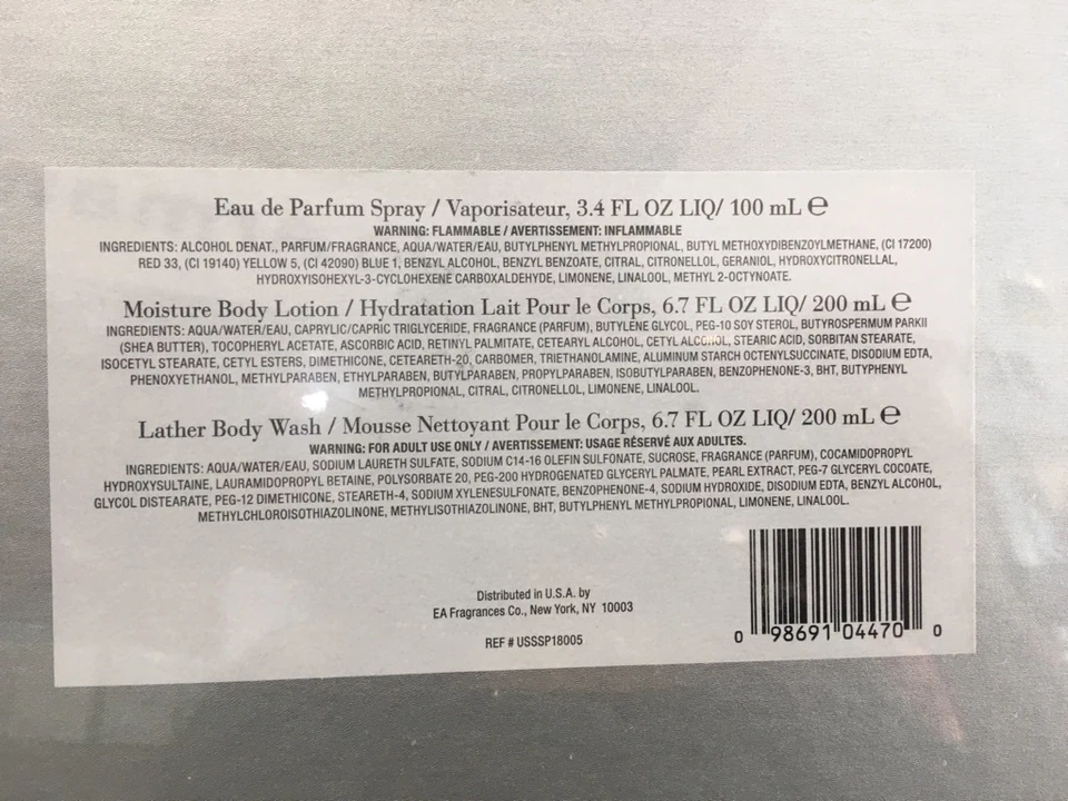JUEGO REGALO UJIER PARA MUJER EDP 100 ML LOCIÓN 200 ML GEL DE BAÑO 200 ML  Foto 3 de 3