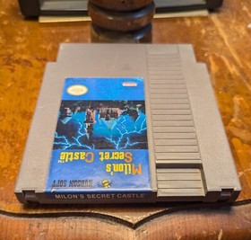 Milon's Secret Castle NES Nintendo 1988 Tested and Works
