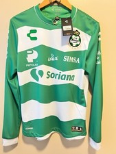 Santos Laguna Charly Home 23/24 Size S BNWT - 5019671 (Long Sleeve)