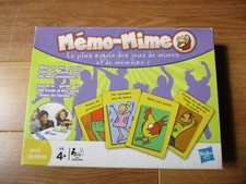 Jeu de cartes  Mémo Mime