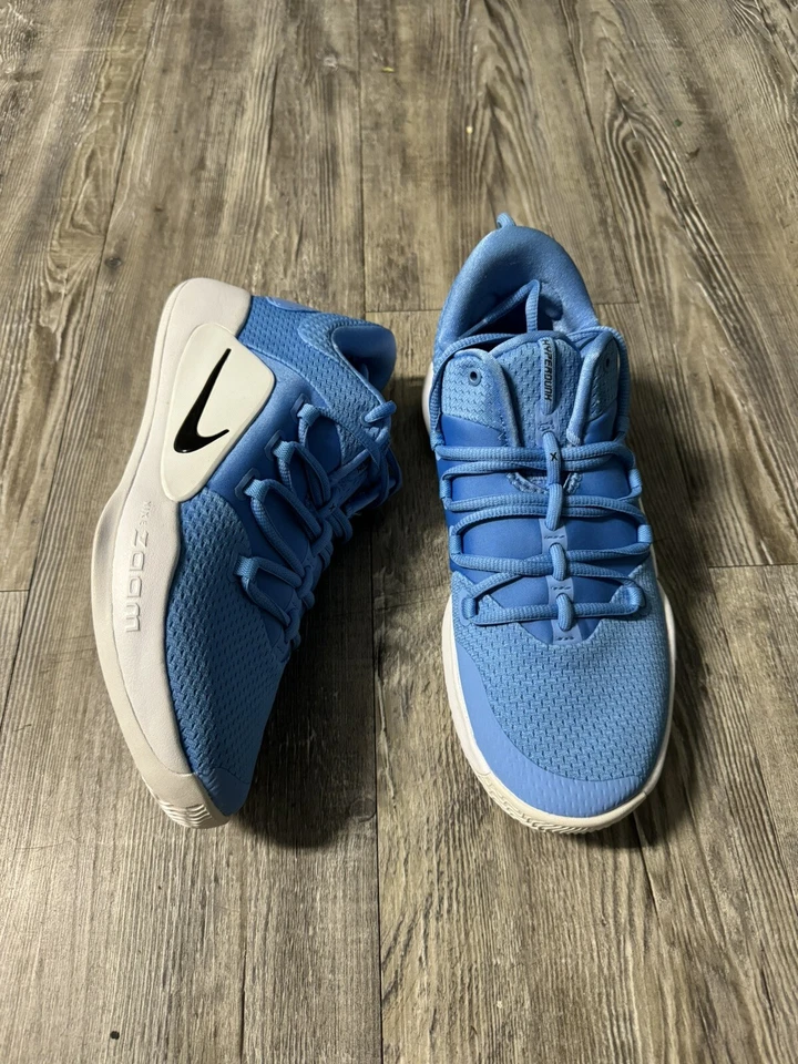 Nike Hyperdunk X TB Low UNC University Blue AT3867-405 Men's Size 7.5 RARE - Image 3 of 4