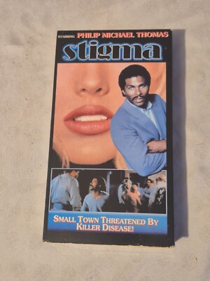 Stigma VCR VHS Tape Movie Philip Michael Thomas NR Used