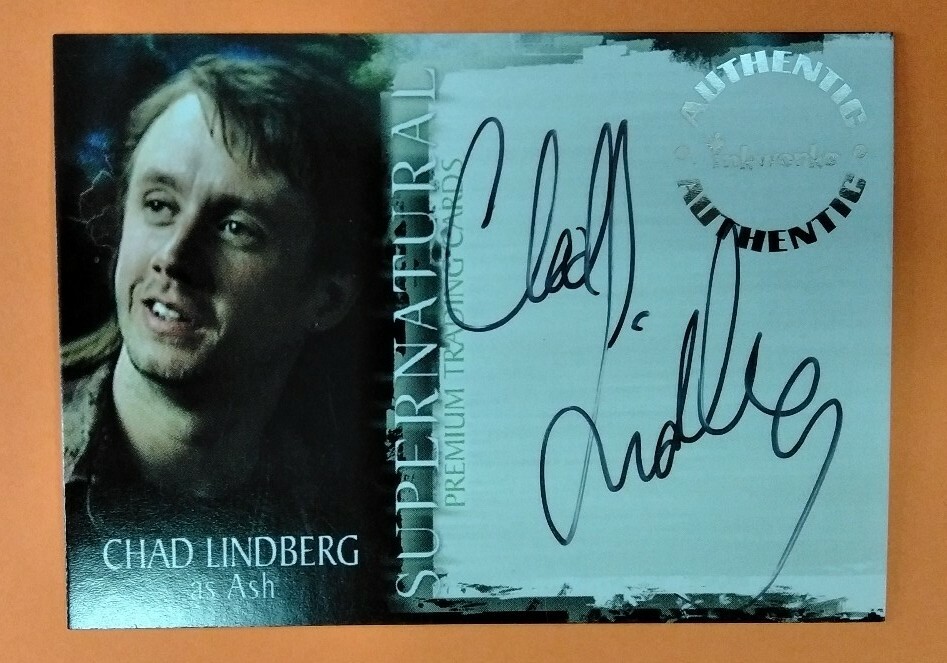 Inkworks Supernatural Season 2 Autograph Chad Lindberg as Ash #A