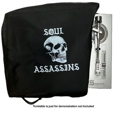 Soul Assassins Old Eng 92 Skull Logo Turntable Dust Cover Dj Muggs Cypress Hill