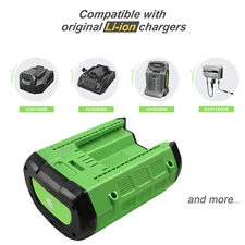 9.0Ah 56V Lithium Cordless Battery for EGO BA4200T BA2800T BA5600T LB5804 HT2400