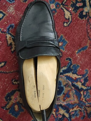E. T. Wright Men\'s Black Leather Slip-On Dress Shoes.  Vintage. s-l400.jpg main image 2
