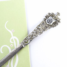 Antik Silber Brieföffner Osnabrück Wappen Letter Opener CHRISTOPH WIDMANN 🌹🌹🌹